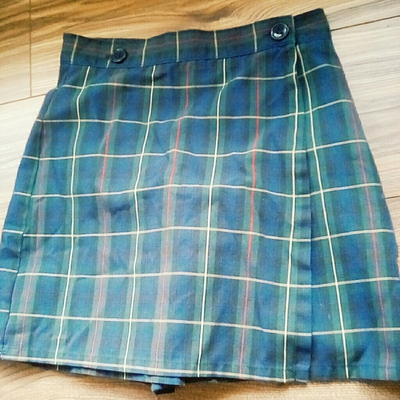 Mills Plaid uniform skort - Picture 1 of 2